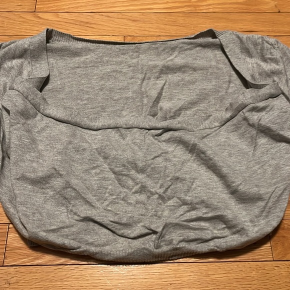 Moda Cropped Shrug Lightweight Short Sleeve Sweater - Picture 2 of 3